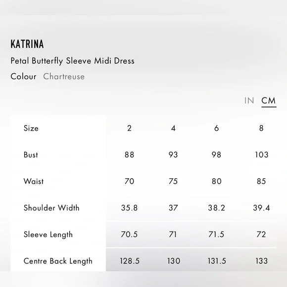 Leo Lin Katrina Petal Butterfly Sleeve Midi Dress - Picture 13 of 13